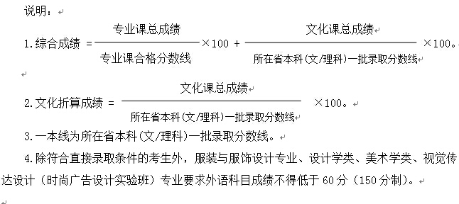 北京服装学院2015年艺术类招生简章