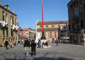 意大利威尼斯音乐学院附近的广场