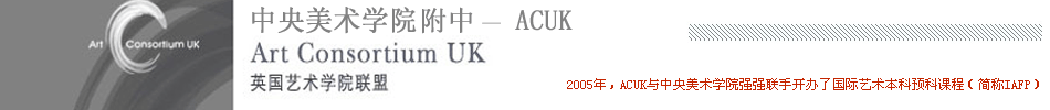中央美术学院留学预科—ACUK
